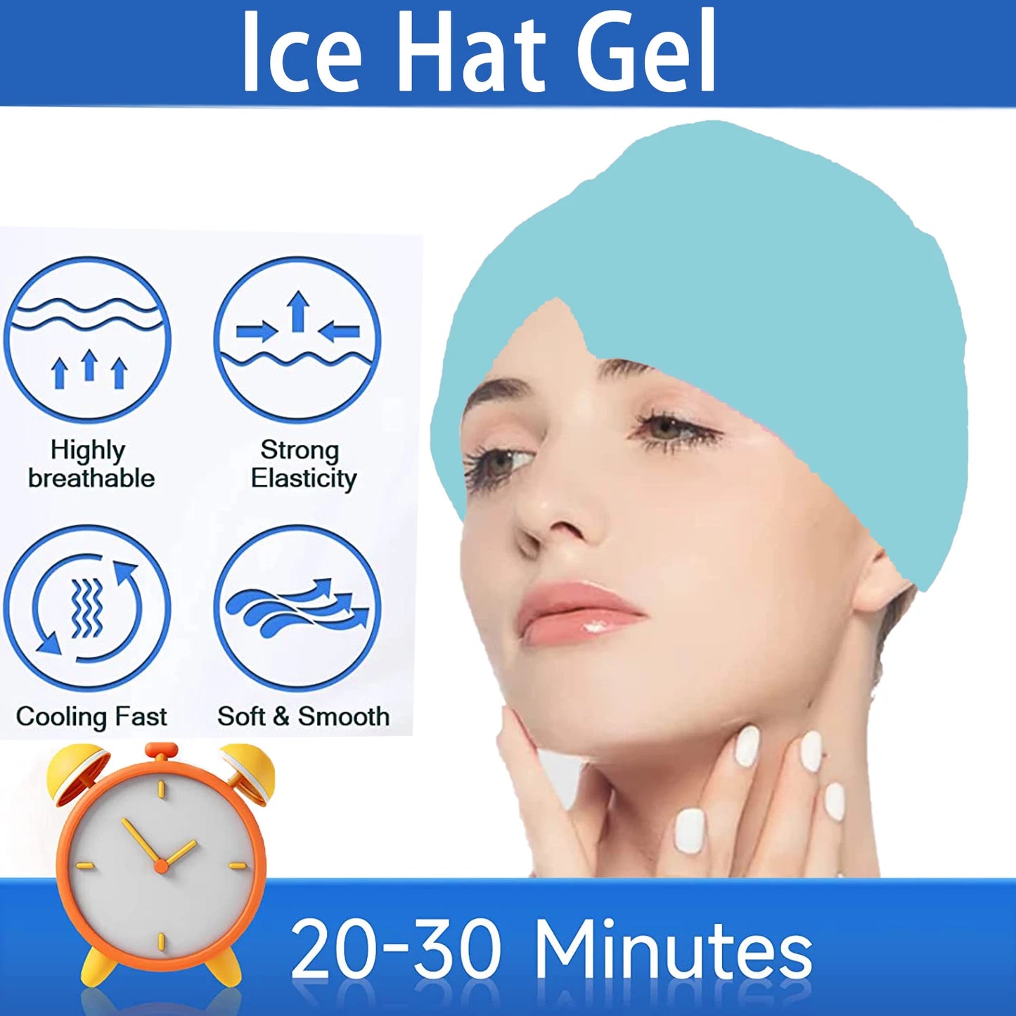 Cold Therapy Migraine Relief Cap