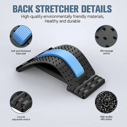 Three Level Adjustable Back Stretcher