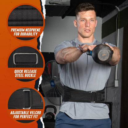 Weight Lifting Back Support Belt